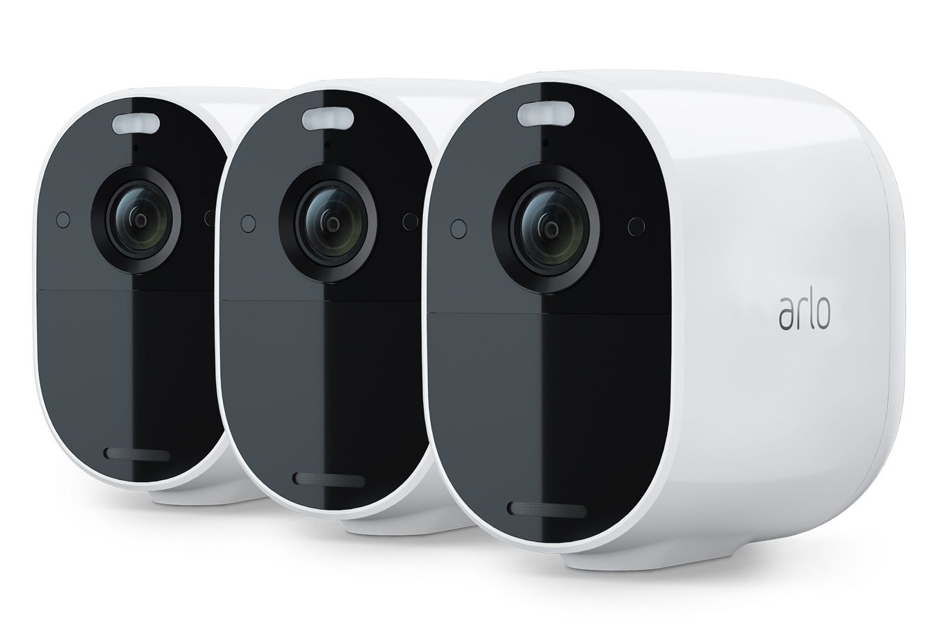 Arlo Essential Spotlight相机，3个相机套件