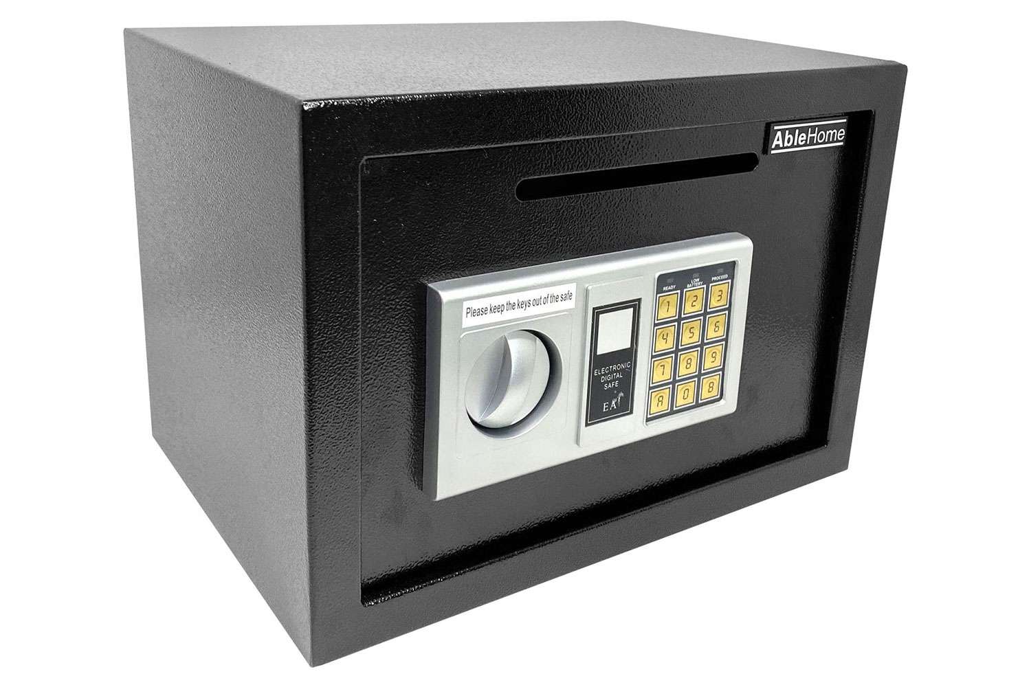 亚马逊AbleHome数字电子现金下降现金存款安全零售企业安全保险库保险箱存管保险箱插槽插槽安全