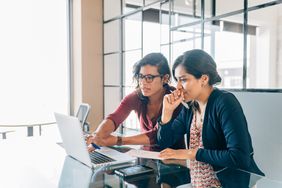 Businesswomen in office