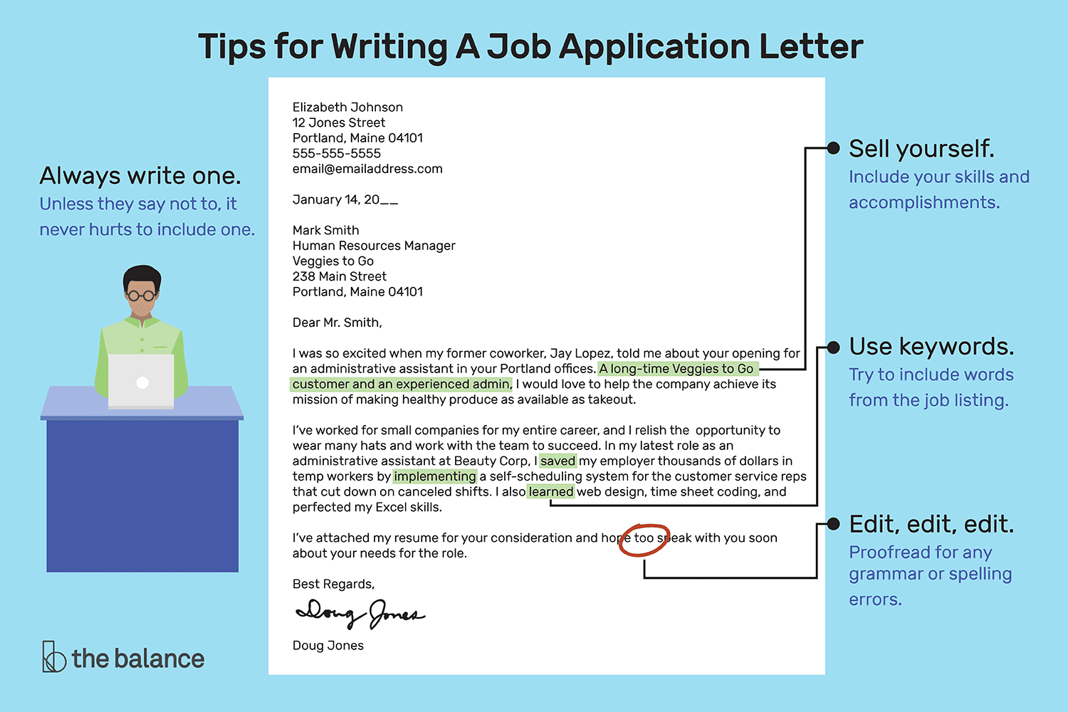 求职信的写作技巧