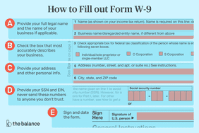 如何填写w-9表格