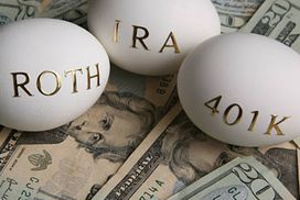 Roth, IRA和401K”nest eggs