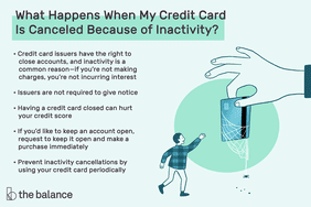 当我的信用卡取消了因为缺乏运动?信用卡发行商有权关闭账户,和缺乏运动是一种常见的原因,如果你不做费用,你不引起兴趣。发行人不需要通知。拥有一个信用卡收会伤害你的信用评分。如果你想保持一个帐户开放,要求保持开放和立即购买。防止不活动取消定期通过使用你的信用卡”>
          </noscript>
         </div>
        </div>
       </div>
       <div class=