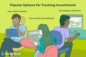 跟踪投资的常用选项:使用在线跟踪器，使用自定义电子表格，使用桌面软件