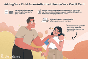 把你的孩子添加为你信用卡账户的授权用户可以教会他们信用，并帮助他们开始建立一个良好的信用评分。在授权你的孩子使用你的卡之前，考虑一下他们有多负责任。制定使用指南，比如支出限制和谁来支付。最终，你要对你卡上的所有费用负责。